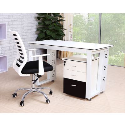 四人廣州辦公家具 梯形鋼架職員辦公桌與屏風(fēng)工作位組合的優(yōu)勢(shì)